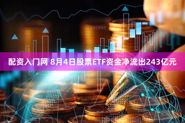 配资入门网 8月4日股票ETF资金净流出243亿元